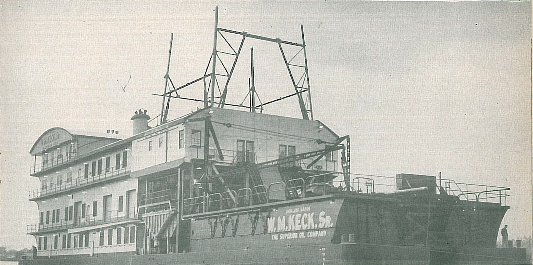 W.M. Keck Drilling Barge