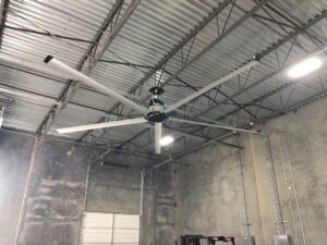 HVLS fan in industrial ventilation systems