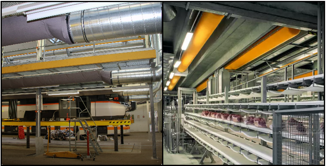 Applications and Benefits of Fabric Ducts - Eldridge