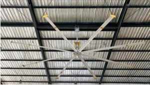 Fans for a ventilation system in cooler weather