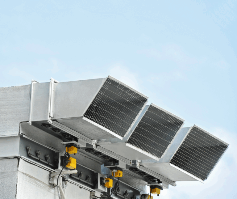 air changes per hour in large industrial spaces