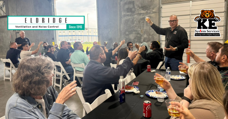 Celebration of KE System Services joining the Eldridge family